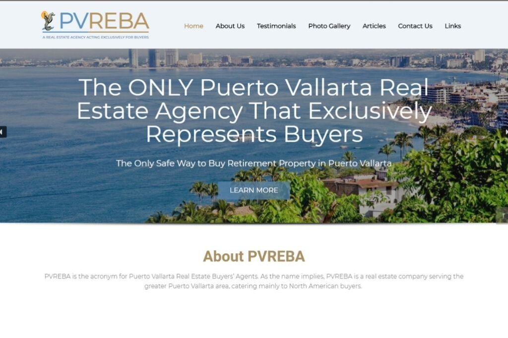 PVREBA - Responsive Website