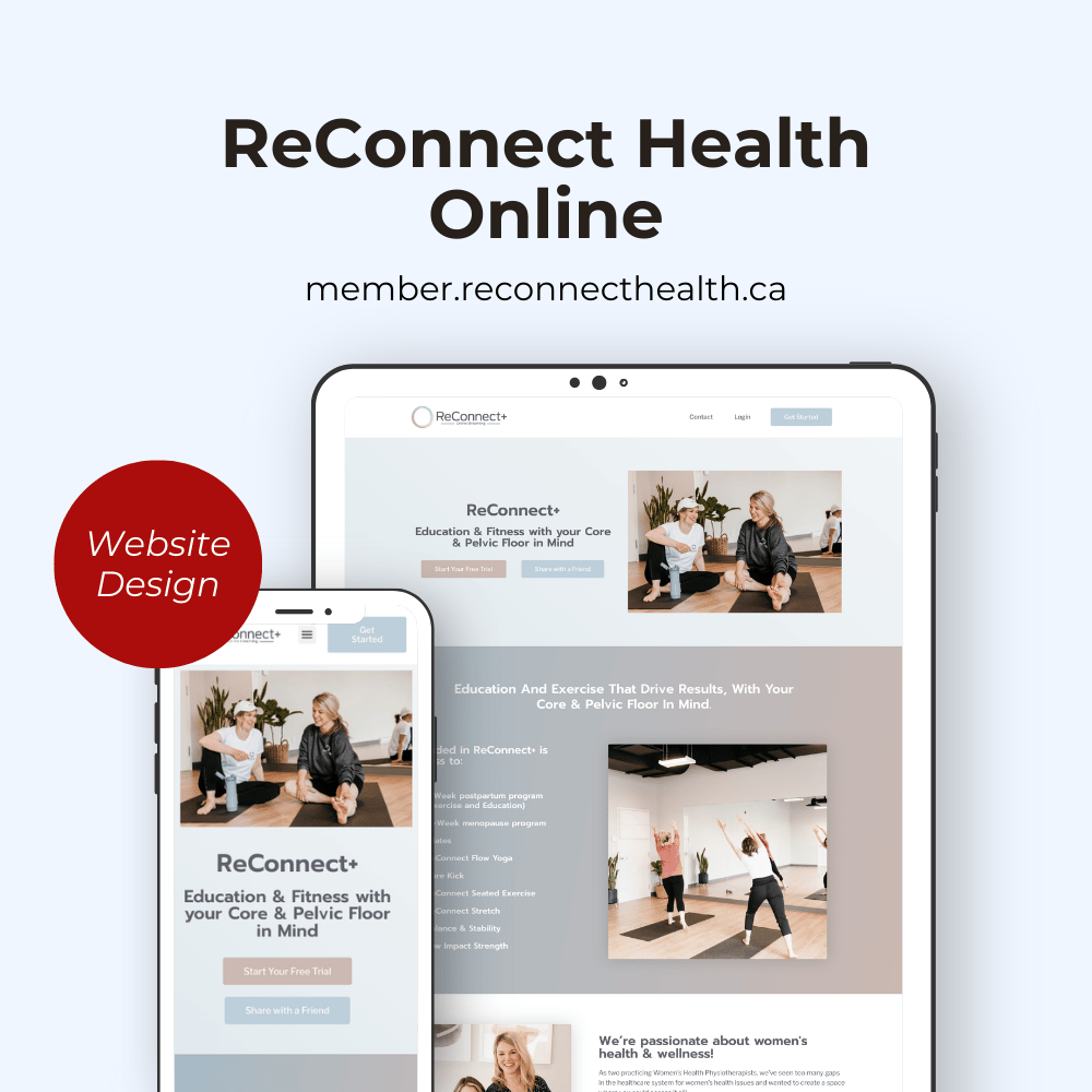 Membership Website For ReConnect Health Online (Memberpress)